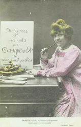 有名なジゴレット、カスクドールの肖像、彼女の回顧録「私の日と夜」を書いている